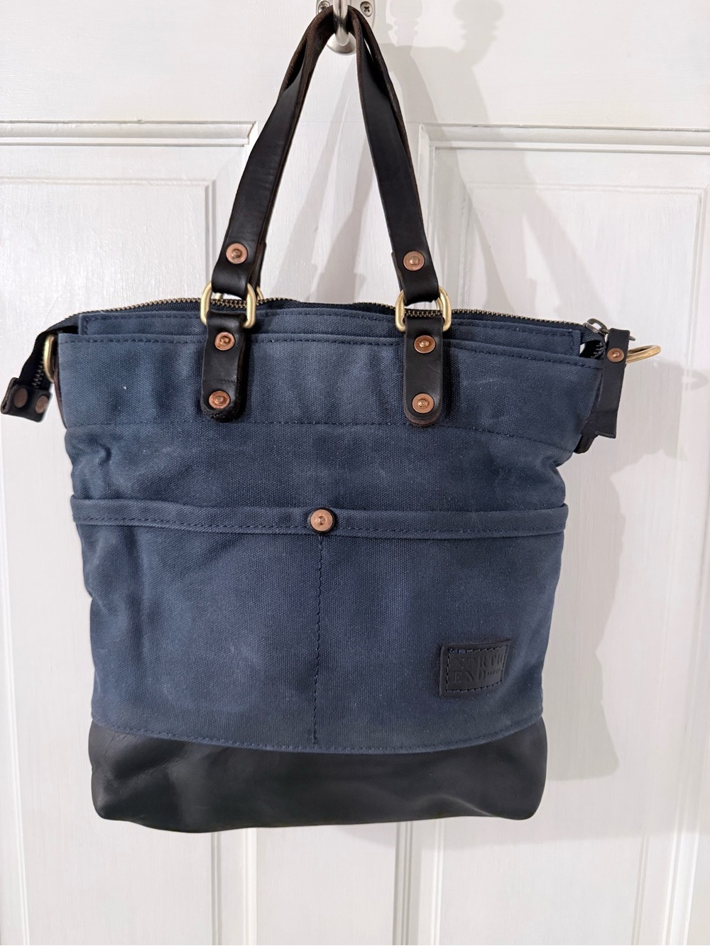 North End Bag Co Distressed Tote